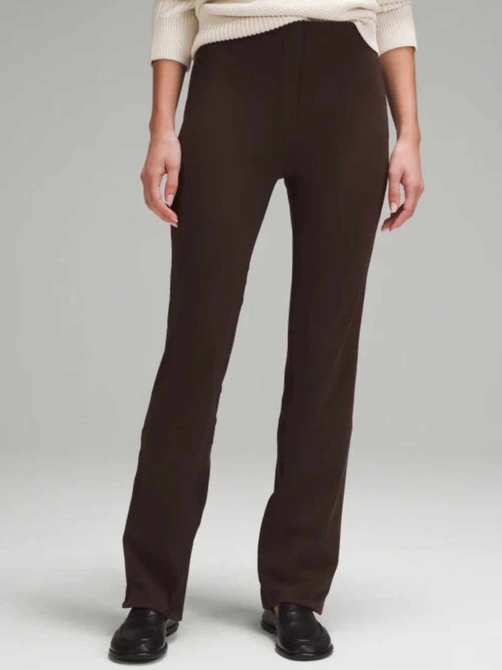 LULULEMON Smooth Fit Pull-On High-Rise Pant Espresso